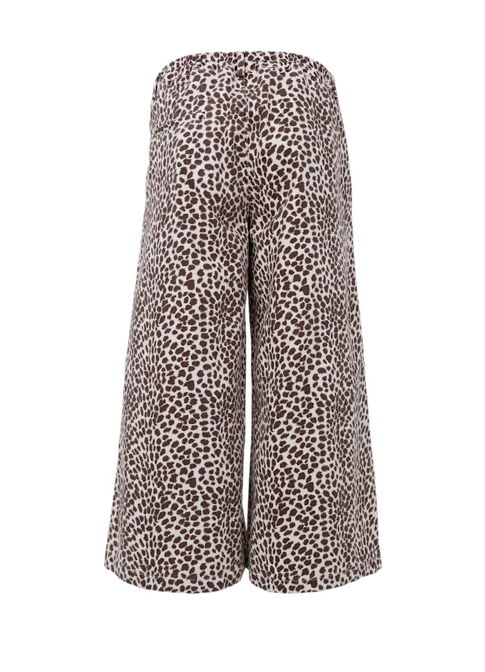 Ember Cropped Cullottes Blonde Deer by Black Colour