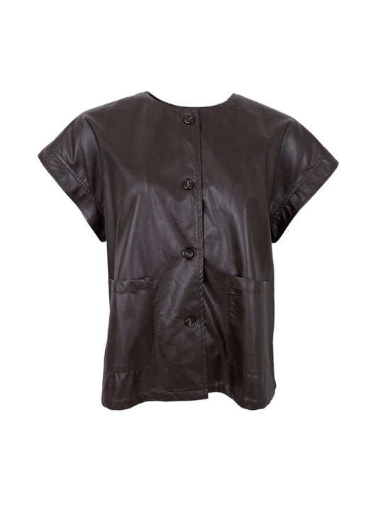 Juliet Vegan Waistcoat by Black Colour