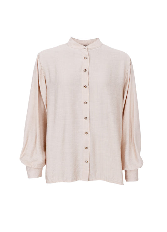 Laurel Champagne Shirt by Black Colour