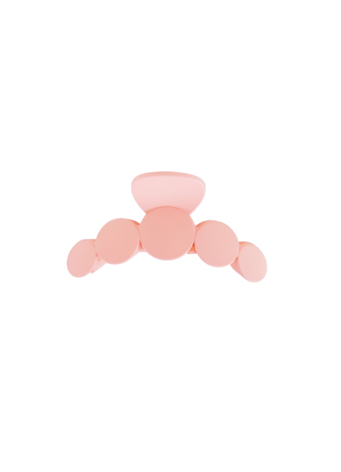 Bubble Matt Hair Claw - Pastel Pink