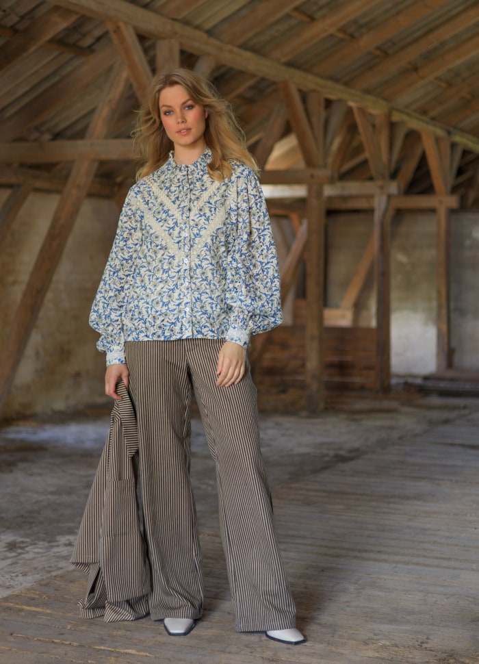 Kiley Shirt - Blue by Black Colour