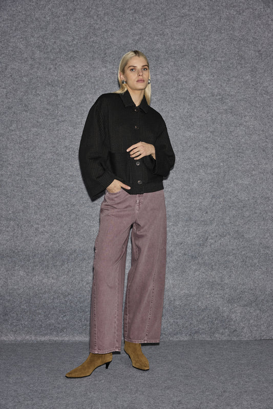 Mijalla Ruby Wine Barrel Jeans by ICHI