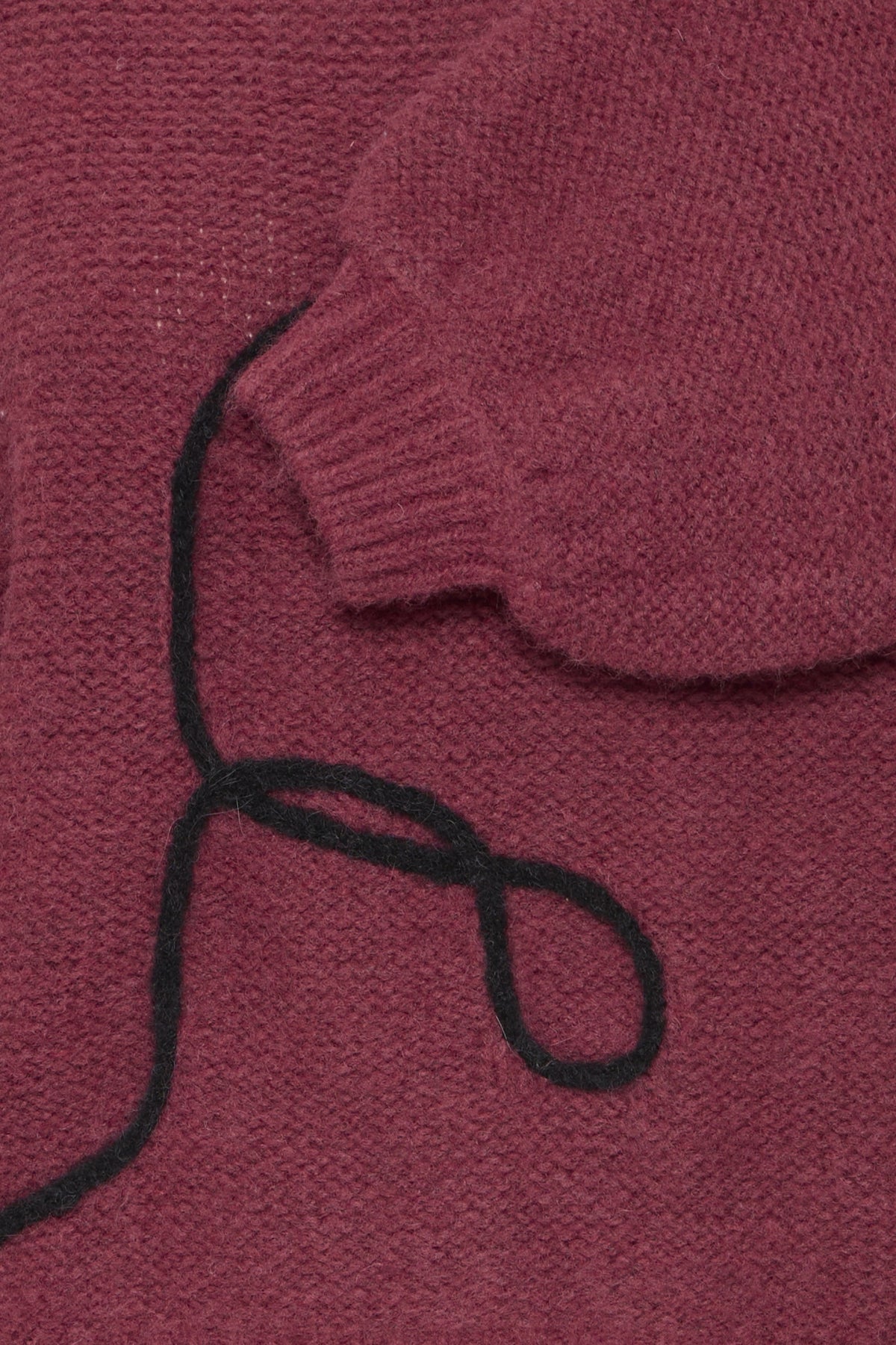 Catrina Maroon Jumper by ICHI