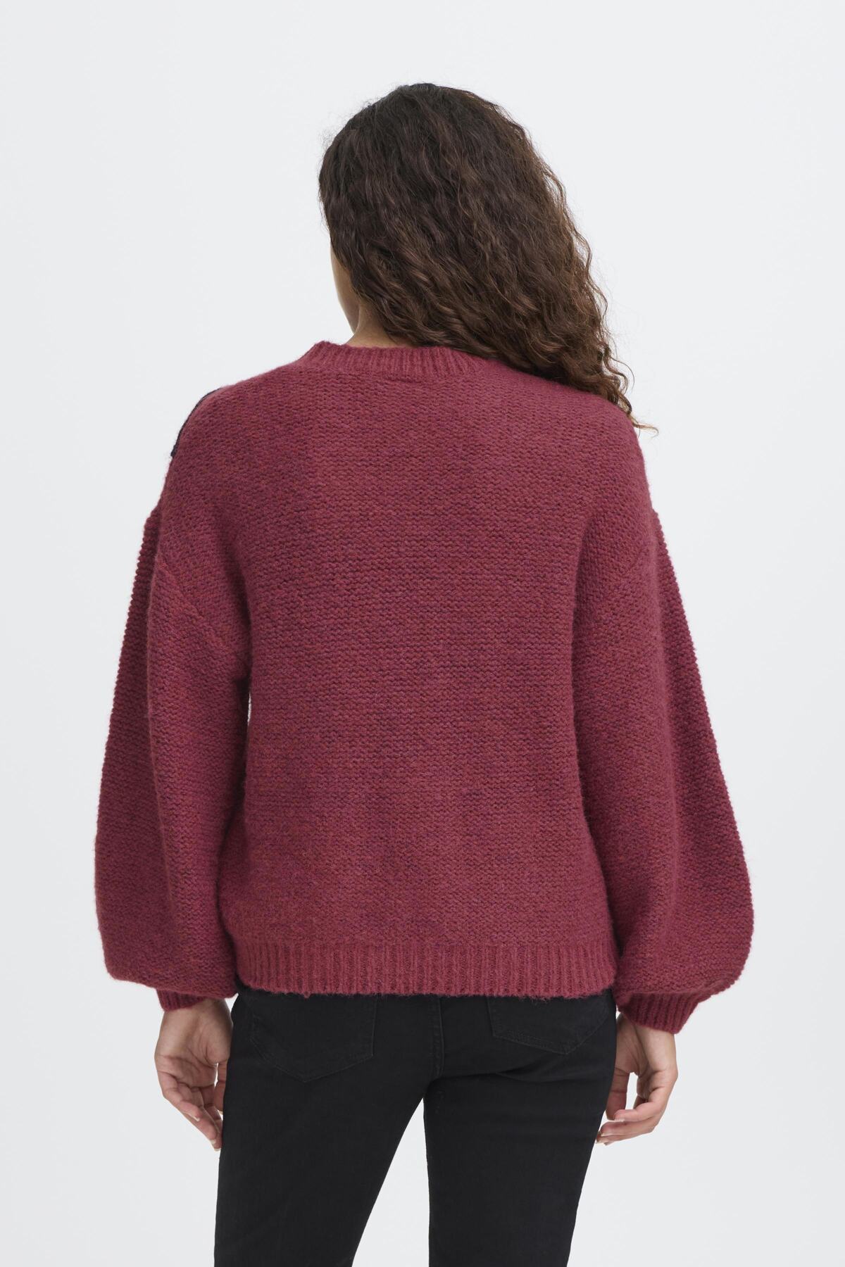 Catrina Maroon Jumper by ICHI