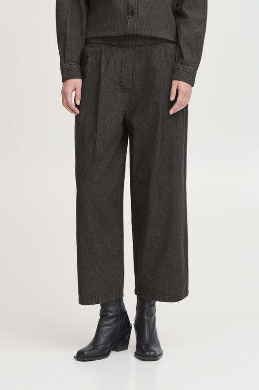 Archer Washed Black Denim Pant by ICHI