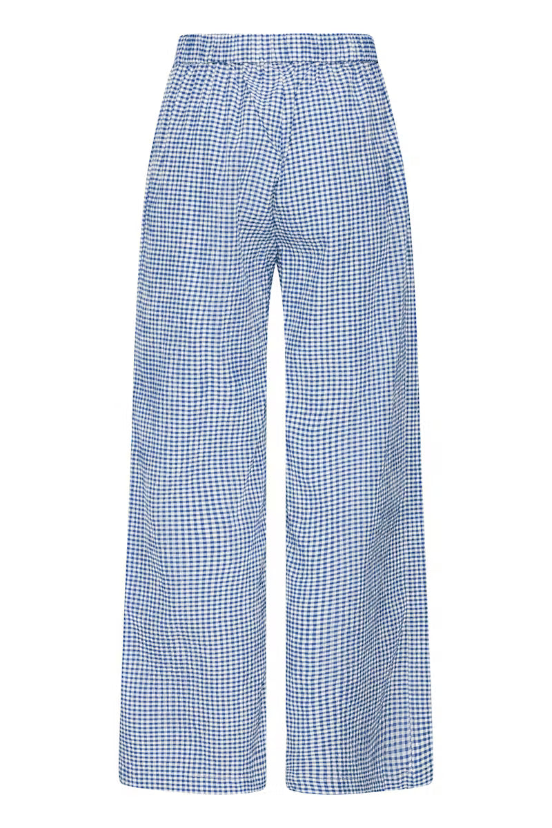 ICHI Jilma Gingham Trousers