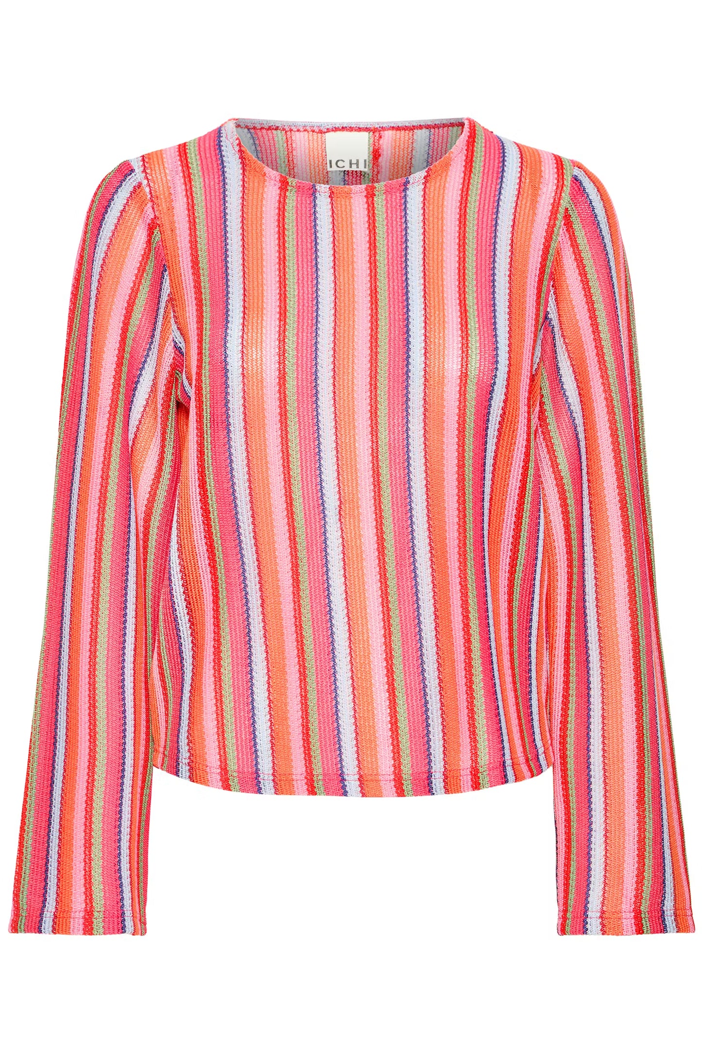 ICHI Libella Striped Top