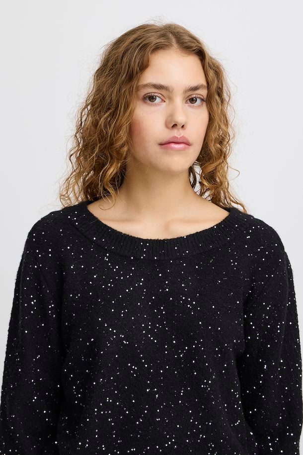 Annlie Sequin Pullover by ICHI