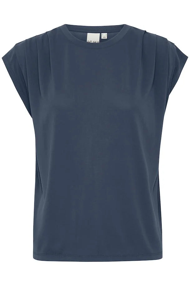 ICHI Lisken Navy Top