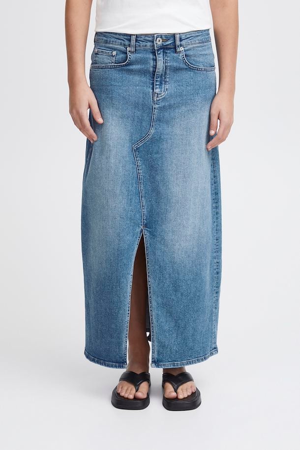 Twiggy Denim Skirt by ICHI