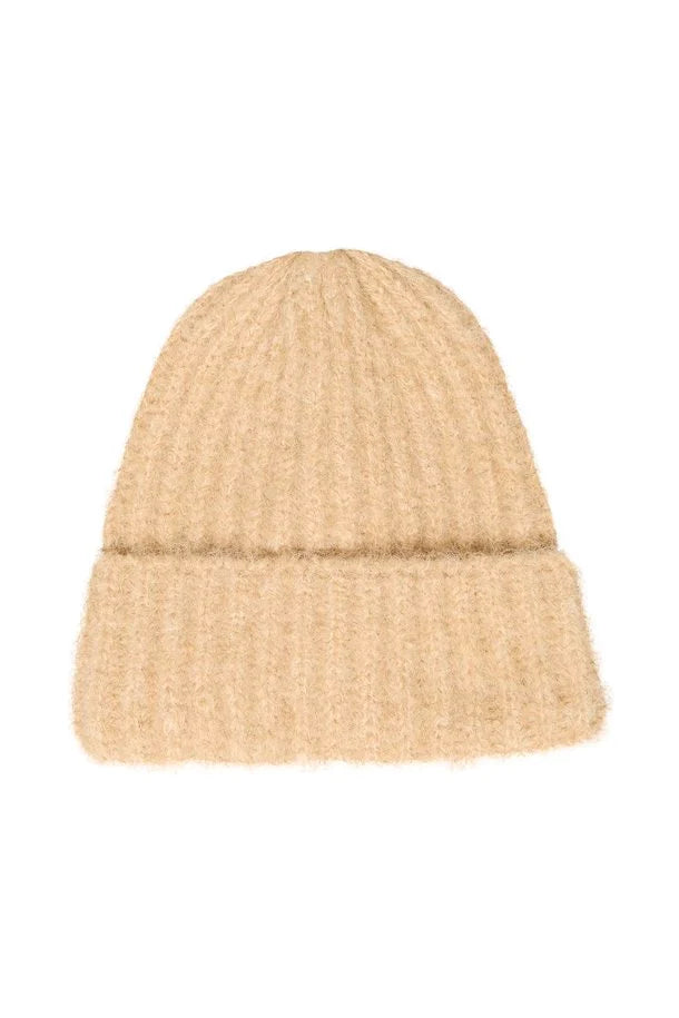 Solene Oatmeal Melange Hat by ICHI