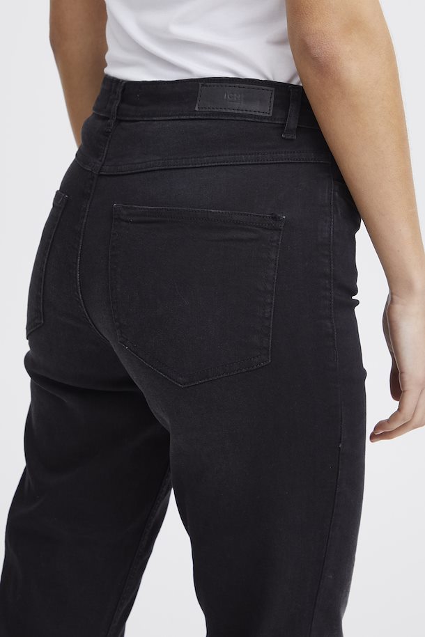 Twiggy Washed Black Raven Jeans by ICHI