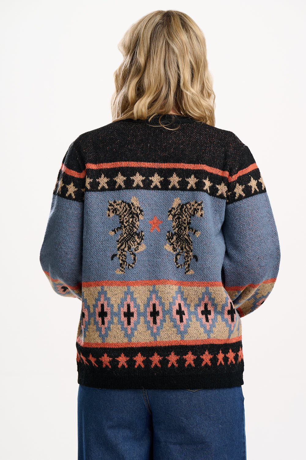 Yvette Climbing Tigers Cardigan by Sugarhill Brighton