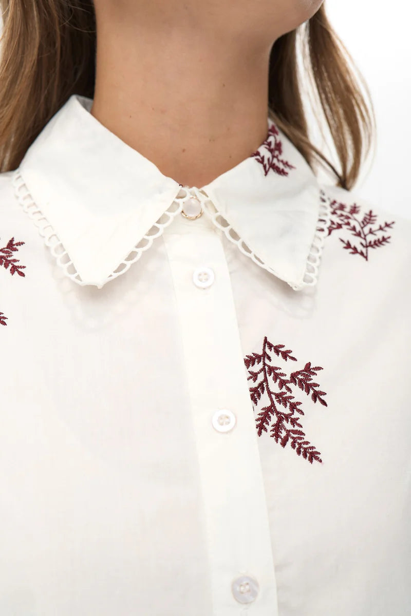 Baily Embroidered Shirt by NUMPH