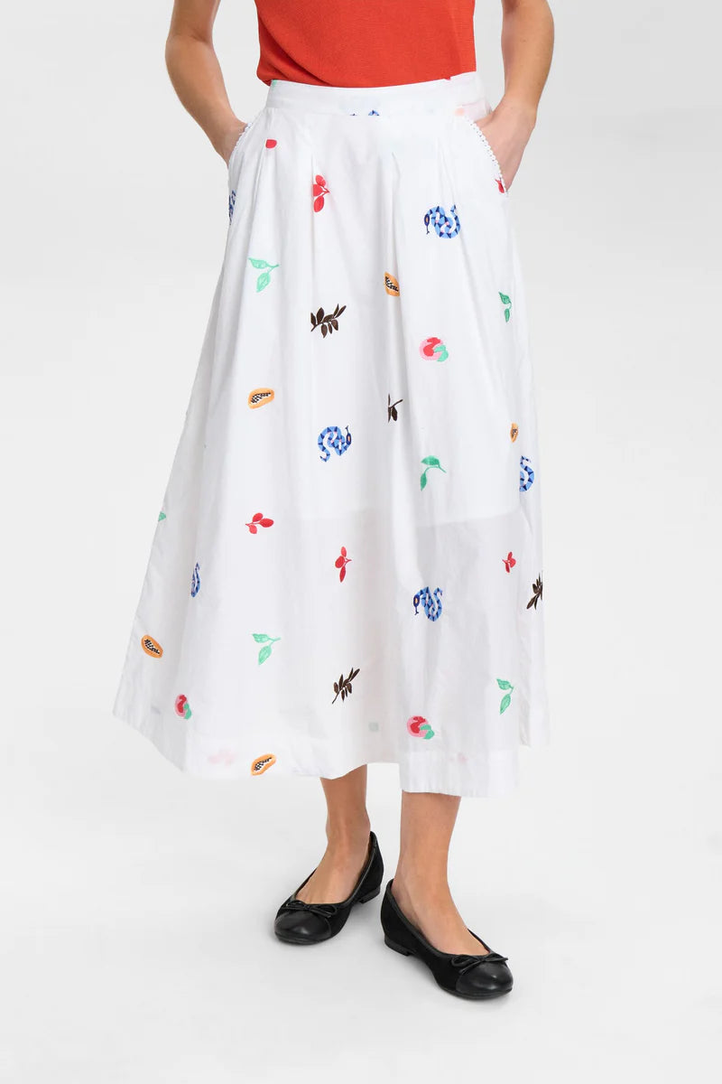Valentine Embroidered Skirt by NUMPH