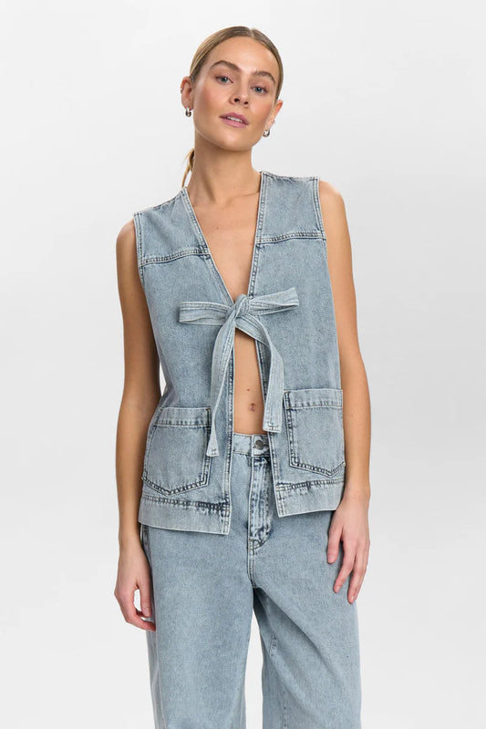 Brooklyn Denim Vest by NUMPH