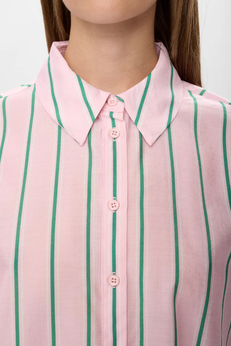 Joni Shirt - Roseate Spoonbill by Numph