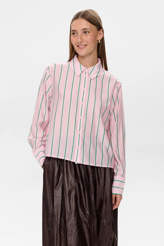 Joni Shirt - Roseate Spoonbill by Numph