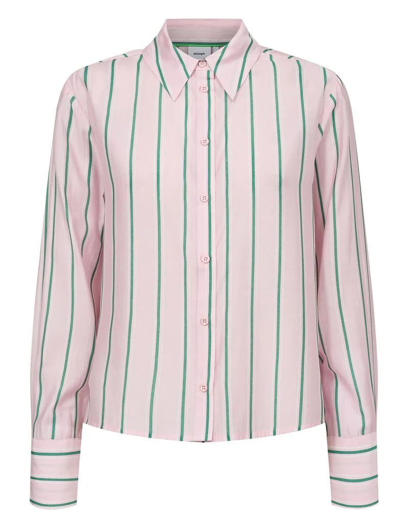 Joni Shirt - Roseate Spoonbill by Numph