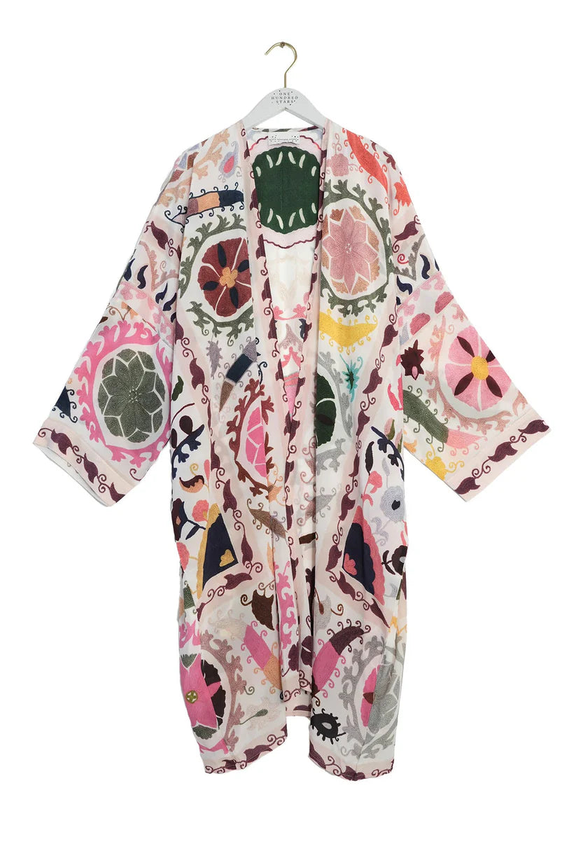 Susani Pink Grande Kimono by One Hundred Stars