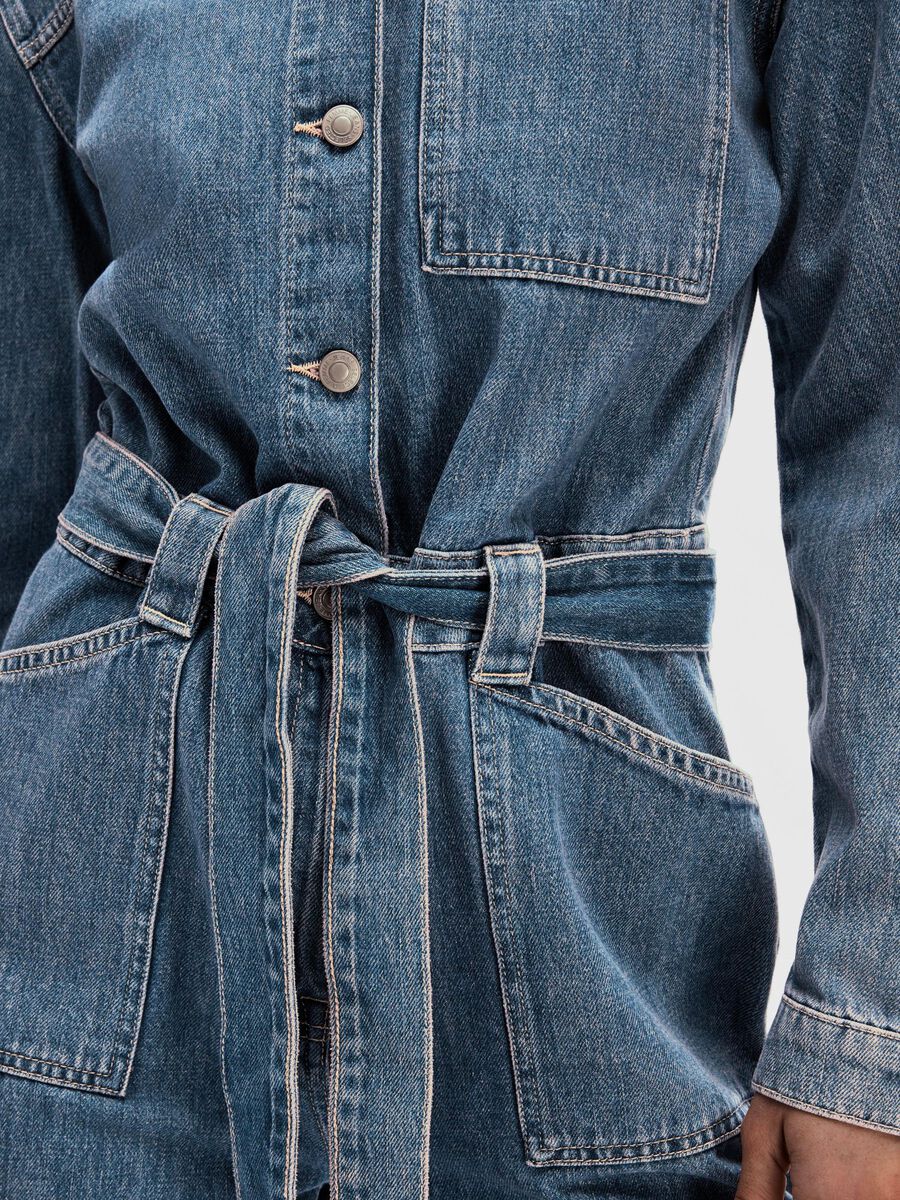 Marley Denim Jumpsuit by Selected Femme