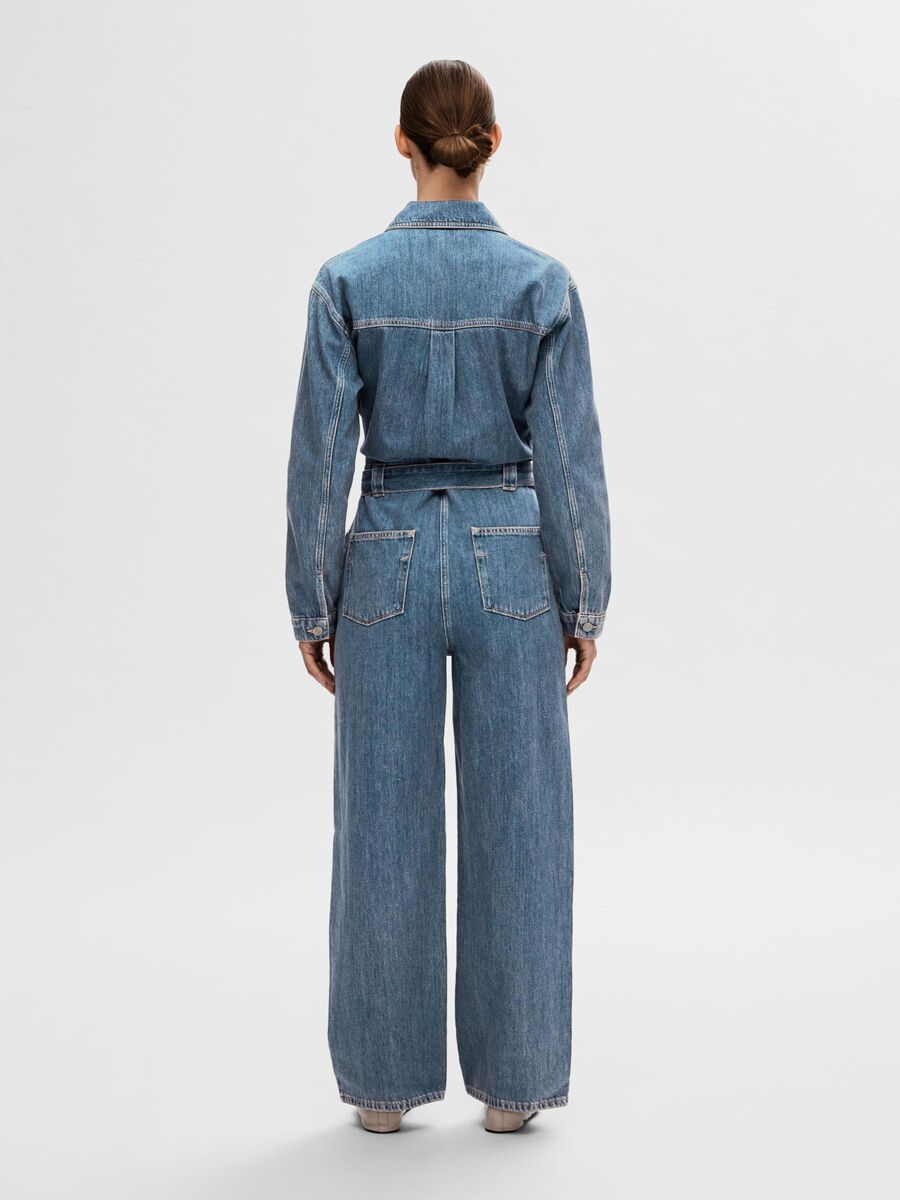 Marley Denim Jumpsuit by Selected Femme