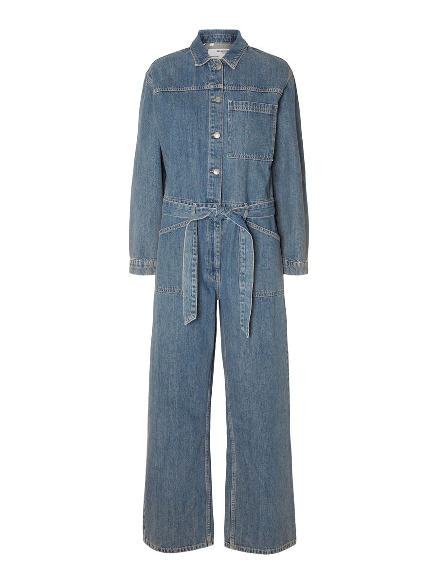 Marley Denim Jumpsuit by Selected Femme