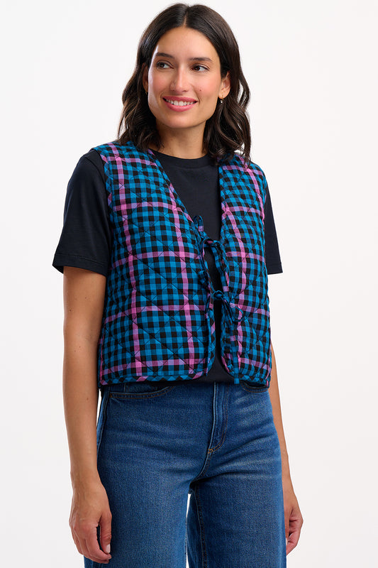 Vander Quilted Waistcoat by Sugarhill Brighton
