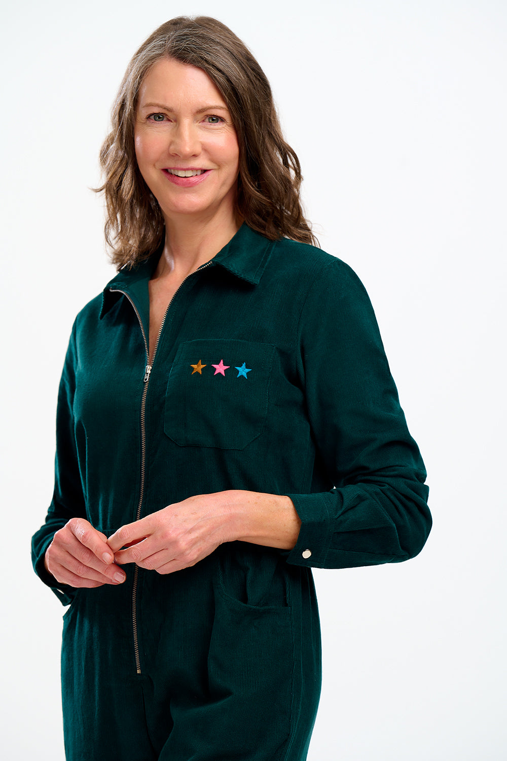 Marni Green Cord Boilersuit by Sugarhill Brighton