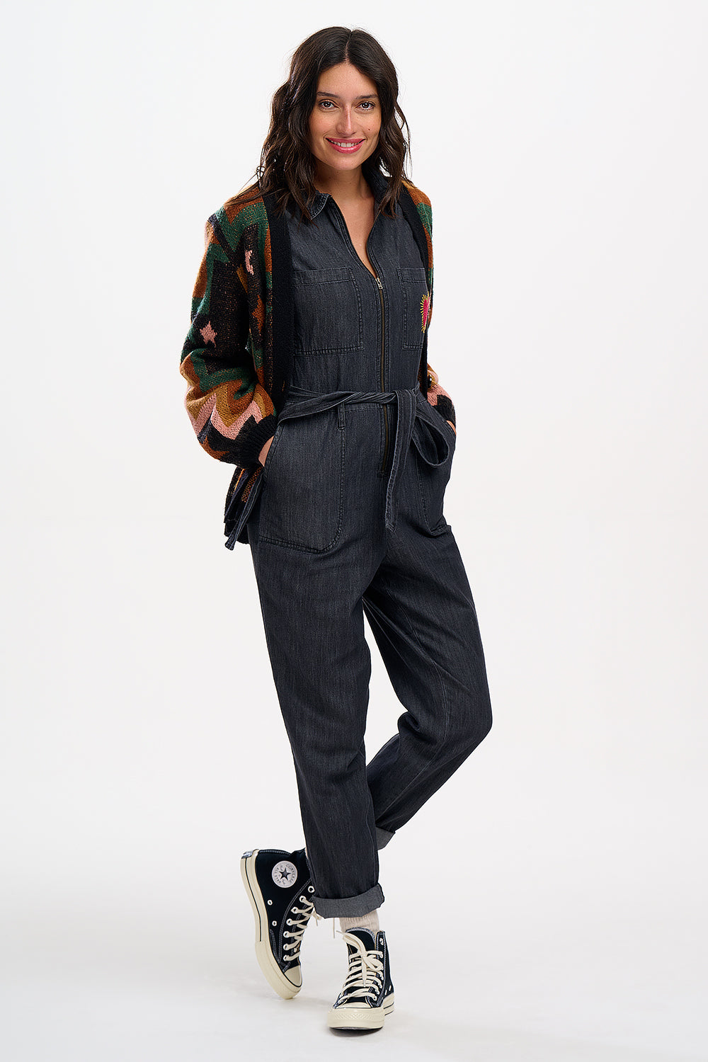 Anwen Denim Boilersuit by Sugarhill Brighton