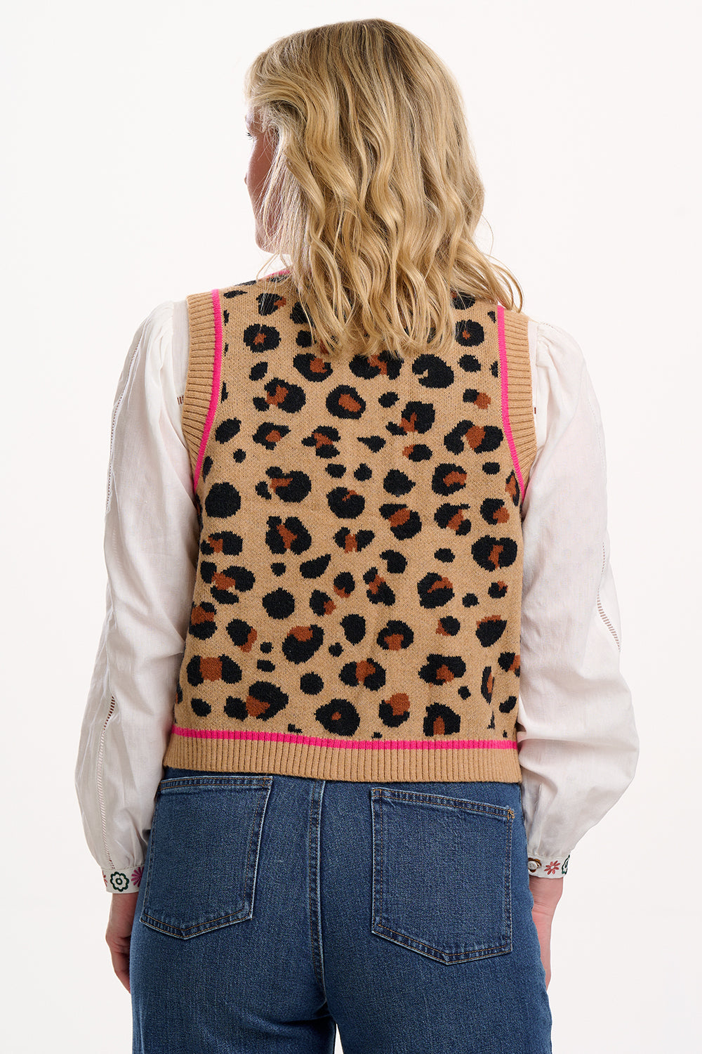 Natalie Knitted Waistcoat by Sugarhill Brighton
