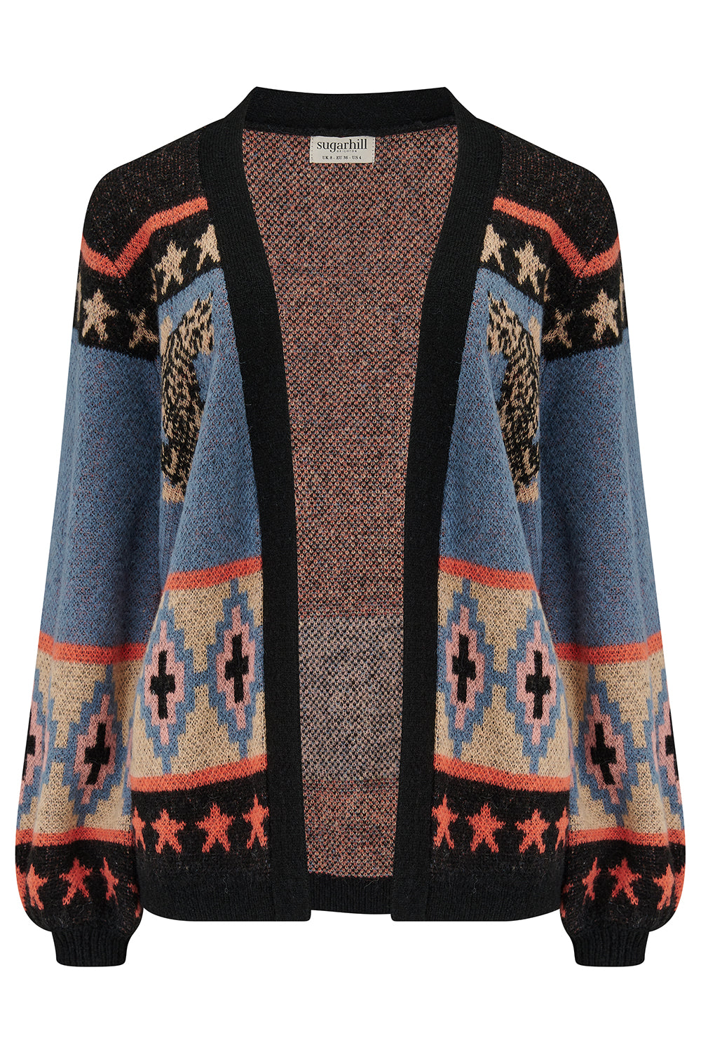 Yvette Climbing Tigers Cardigan by Sugarhill Brighton