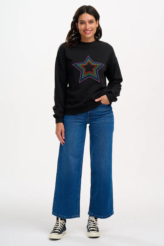 Noah Rainbow Star Sweatshirt by Sugarhill Brighton
