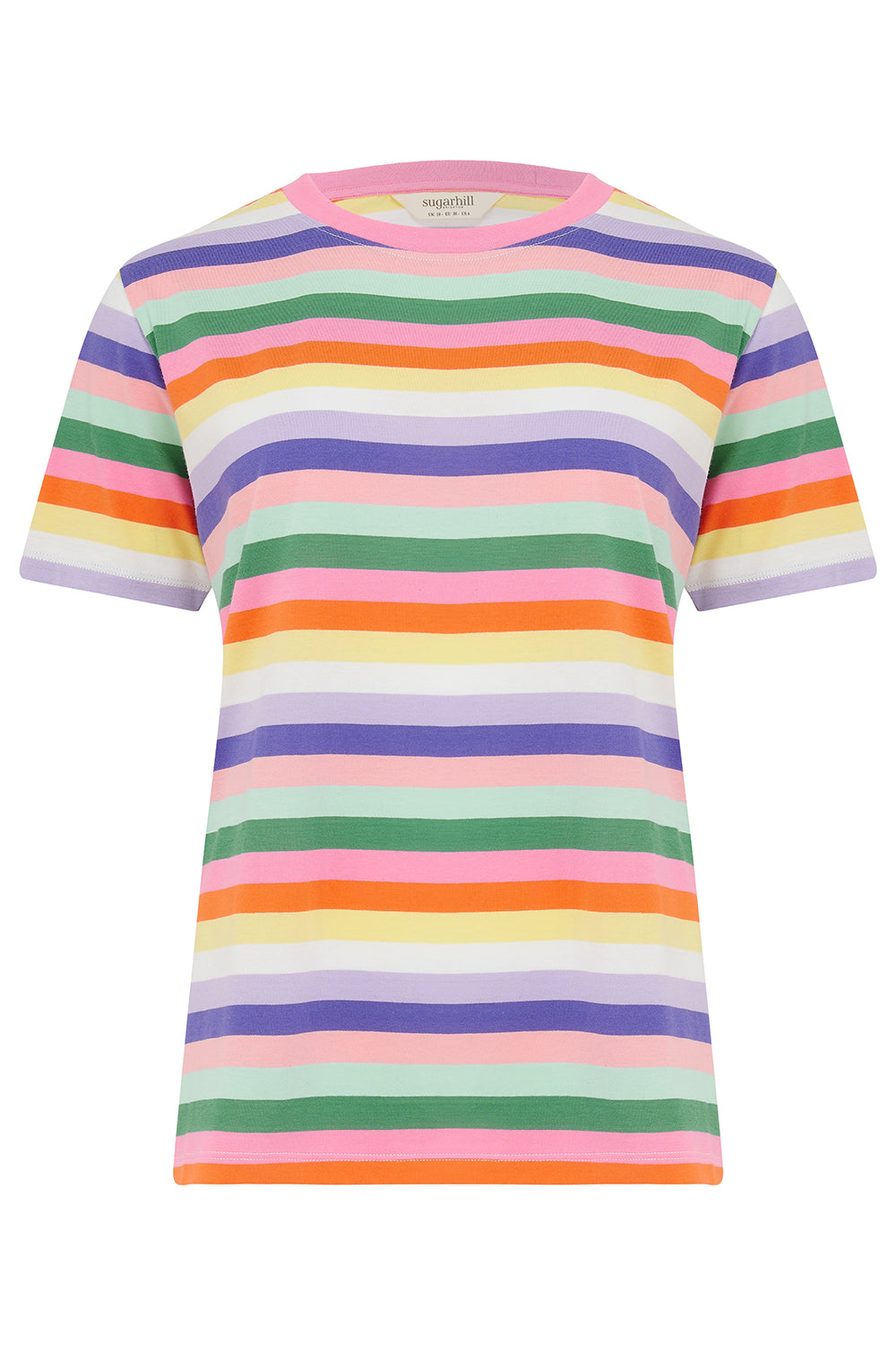 Sugarhill Brighton Maggie Candy Stripe Organic Cotton T-Shirt
