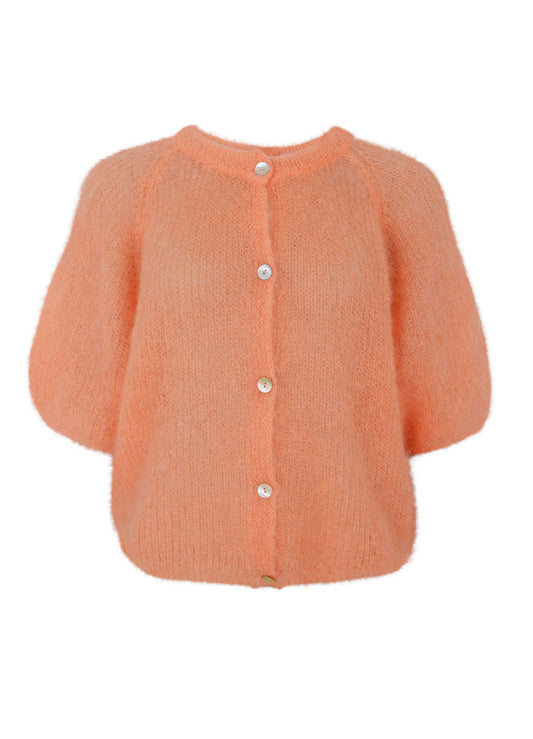 Bjoerk Cardigan Peach by Black Colour