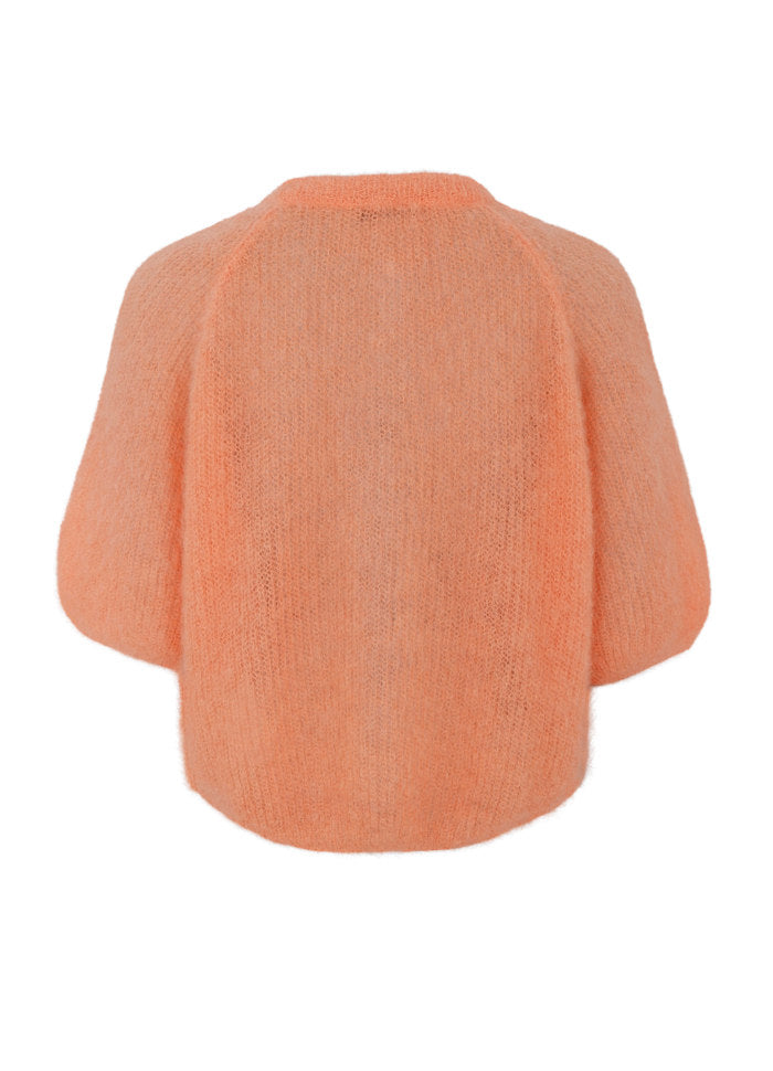 Bjoerk Cardigan Peach by Black Colour
