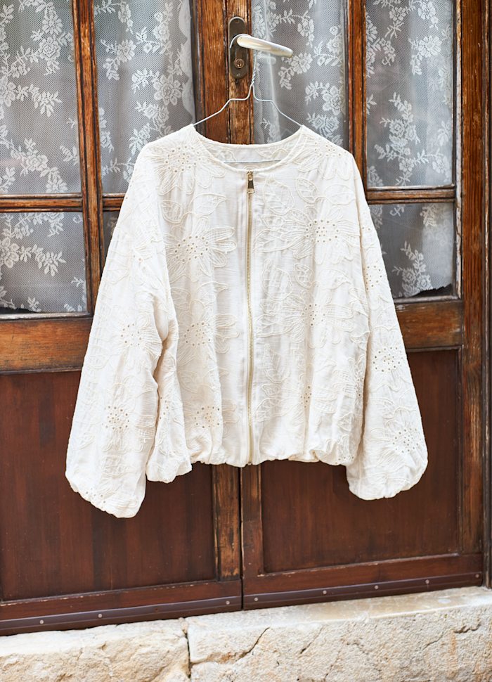 Black Colour Cornelia Embroidered Jacket