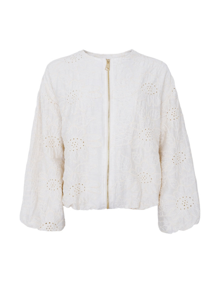 Black Colour Cornelia Embroidered Jacket