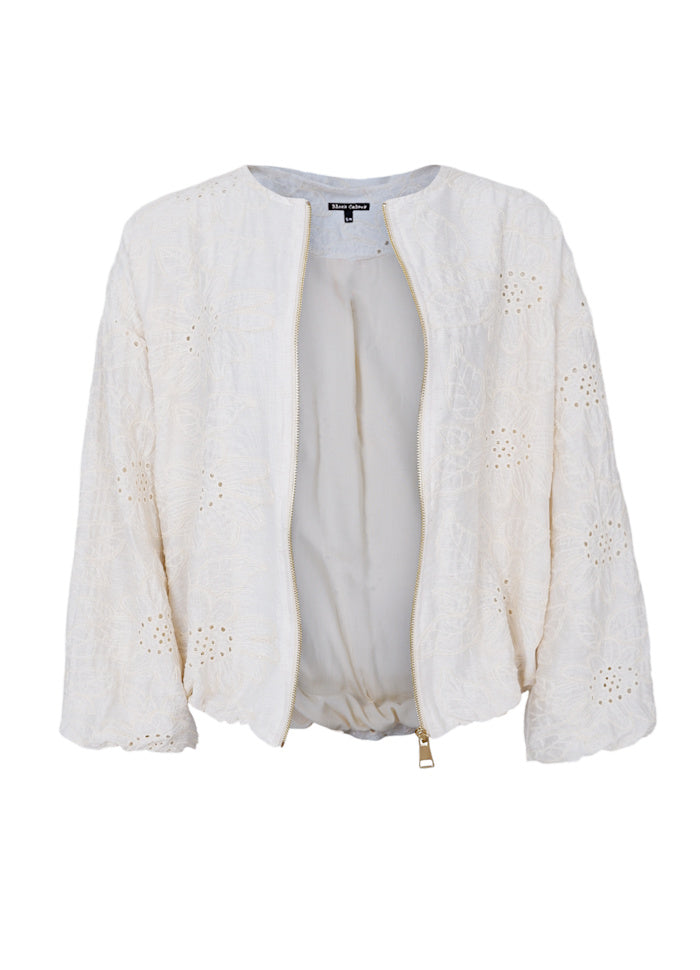 Black Colour Cornelia Embroidered Jacket