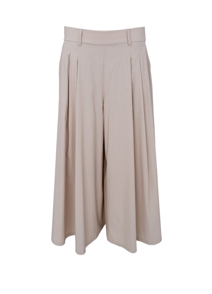 Black Colour Davina Split Skirt Natural
