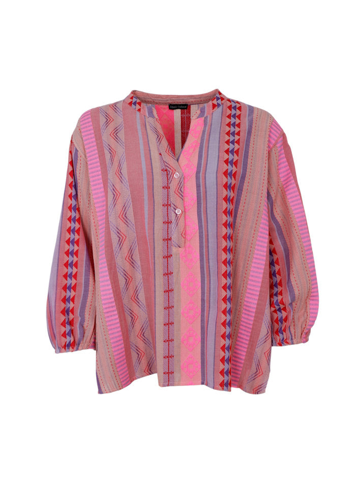 Black Colour Hellas Shirt Rose