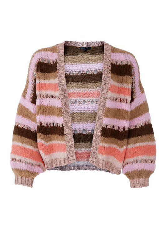Lin Shimmer Cardigan Nougat by Black Colour