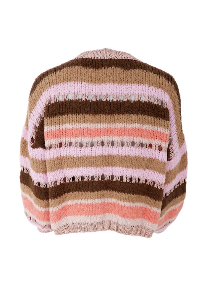 Lin Shimmer Cardigan Nougat by Black Colour