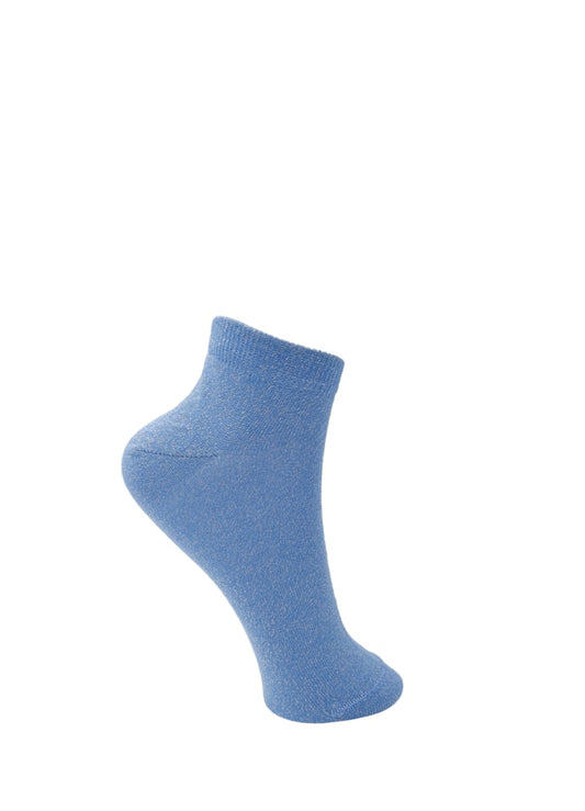 Anclet Glitter Socks - Cloud Blue by Black Colour