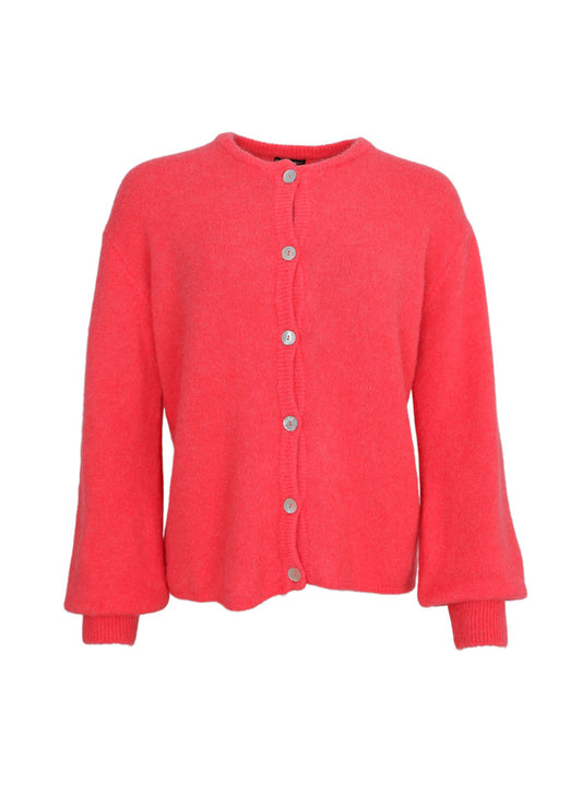 Bella Coral Cardigan by Black Colour