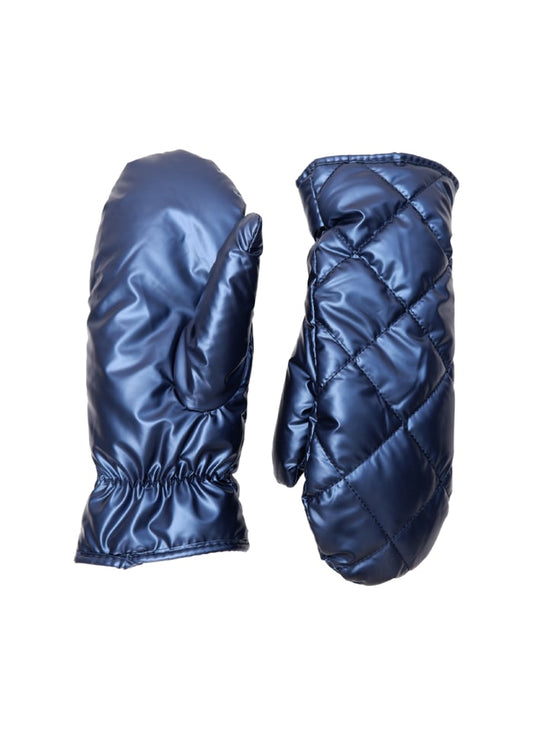 Paloma Navy Mittens by Black Colour