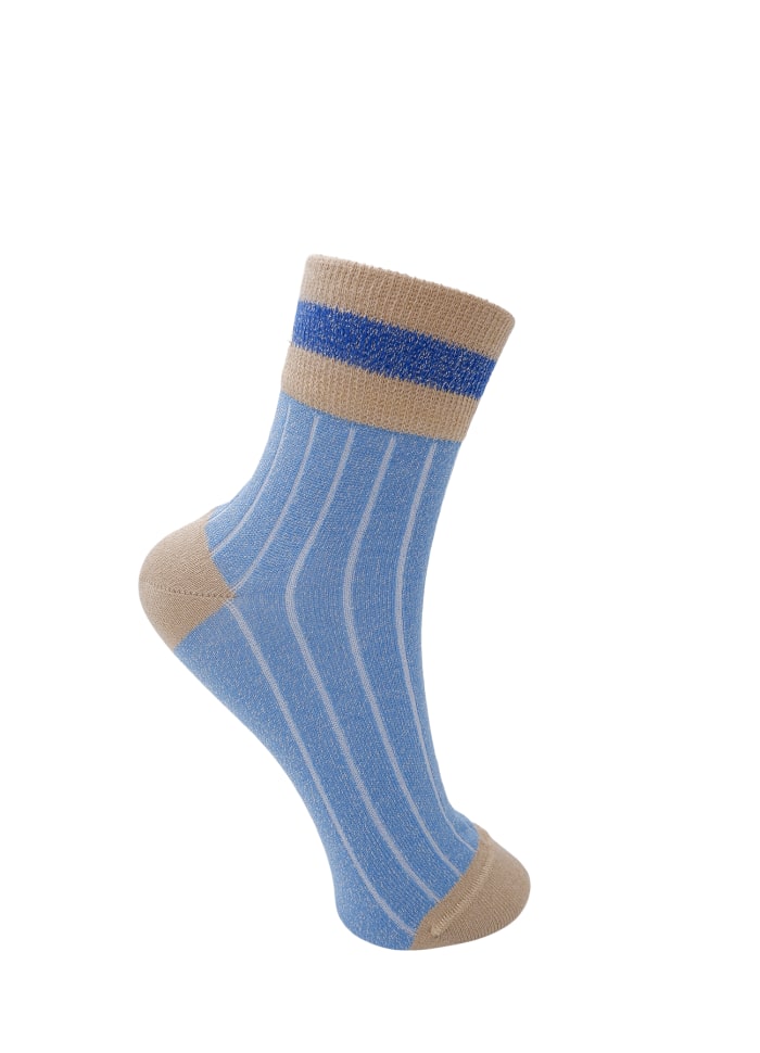 Tikla Socks - Cloud Blue by Black Colour