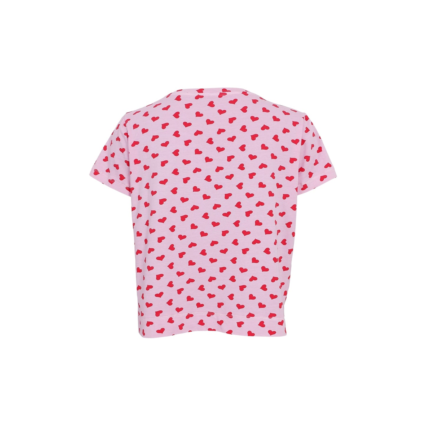 Zelda Pink Hearts Tee by Black Colour