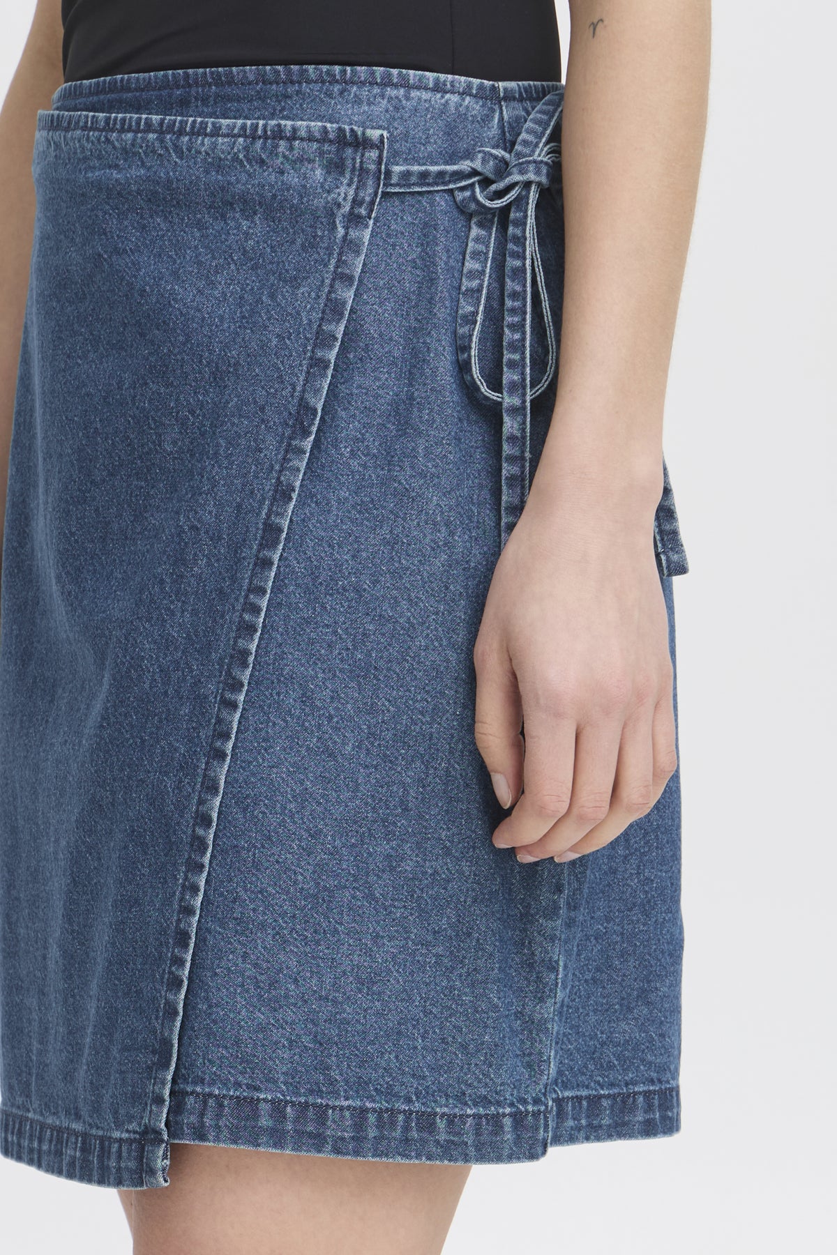 Dallas Denim Skirt by ICHI