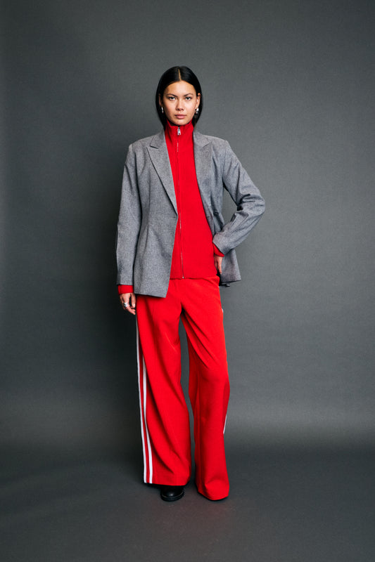 Folavi Fiery Red Pant by ICHI